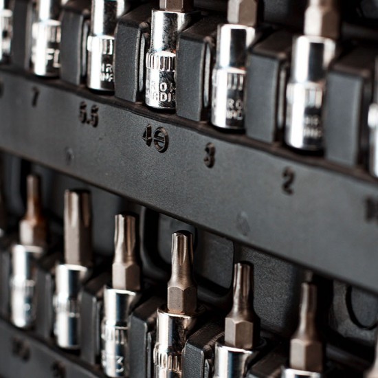 BORMANN Pro BHT5100 Καρυδάκια 1/4'' 46τεμ (024675)