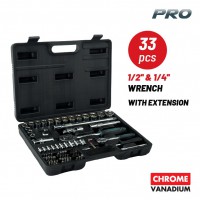 BORMANN Pro BHT5150 Καρυδάκια 1/2'' & 1/4'' 73τεμ (024682)