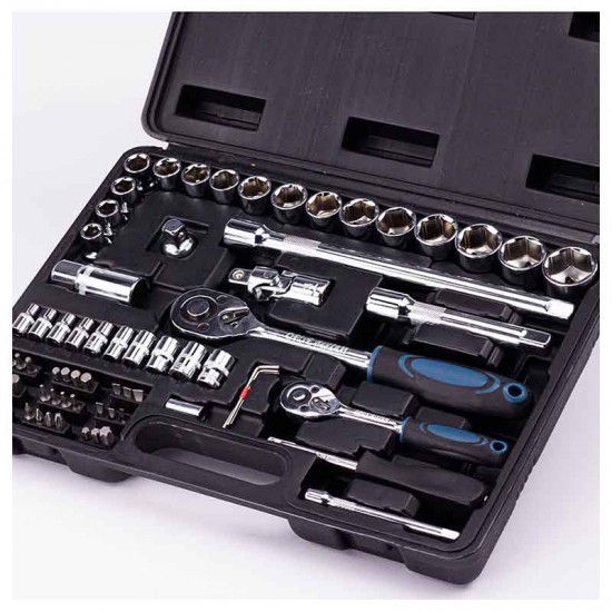 BORMANN Pro BHT5150 Καρυδάκια 1/2'' & 1/4'' 73τεμ (024682)