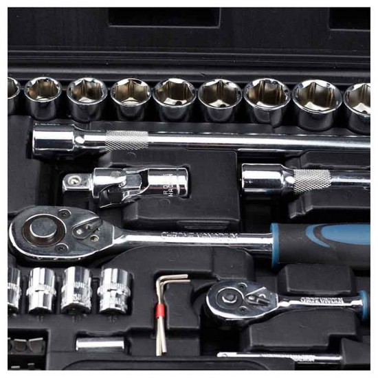 BORMANN Pro BHT5150 Καρυδάκια 1/2'' & 1/4'' 73τεμ (024682)