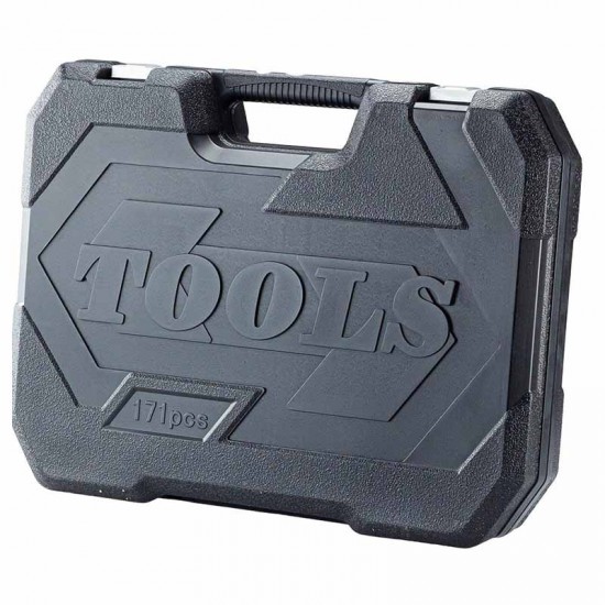 BORMANN Pro BHT5200 Καρυδάκια 1/2'', 1/4'' & 3/8'' Με Καστάνια 171τεμ (024699)