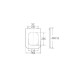 BORMANN BTW1000 Κάλυμμα Λεκάνης Hydra 450x355mm Soft Close, Duroplast, 2.59KG (025740)