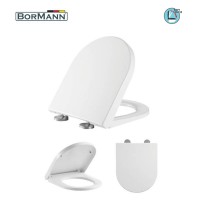 BORMANN BTW1020 Κάλυμμα Λεκάνης Norma 425x366mm Soft Close, Duroplast, 2.46KG (025764)