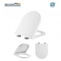 BORMANN BTW1020 Κάλυμμα Λεκάνης Norma 425x366mm Soft Close, Duroplast, 2.46KG (025764)