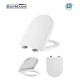 BORMANN BTW1020 Κάλυμμα Λεκάνης Norma 425x366mm Soft Close, Duroplast, 2.46KG (025764)