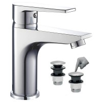 BORMANN Elite BTW3000 Μπαταρία Νιπτήρα Avra 35mm Αναμεικτική με Pop Up (026006)
