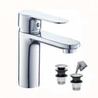 BORMANN Elite BTW3050 Μπαταρία Νιπτήρα "Sierra" 35mm Αναμεικτική Με Pop Up 710G (026051)