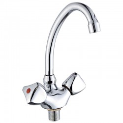 BORMANN Elite BTW3080 Μπαταρία Νιπτήρα "Silver" Απλή,Μονής Οπής,680g (026082)