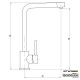 BORMANN Elite BTW3260 Μπαταρία Κουζίνας Lida 40mm Αναμεικτική 1150G (026525)
