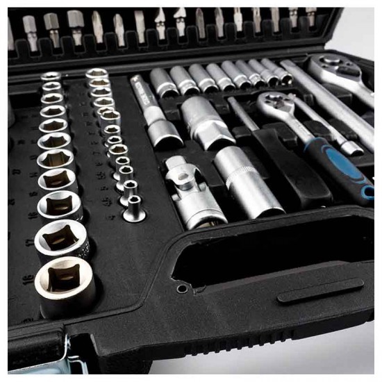 BORMANN Pro BHT5180 Καρυδάκια 1/2''& 1/4'' Σετ 110τεμ (028239)