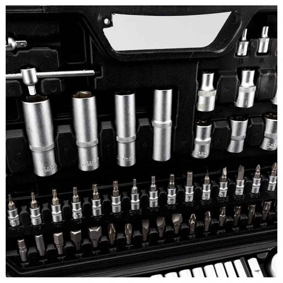 BORMANN Pro BHT5180 Καρυδάκια 1/2''& 1/4'' Σετ 110τεμ (028239)