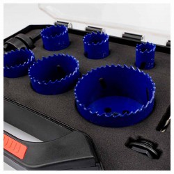 BORMANN Pro BHT1410 Σετ Ποτηροτρύπανα BI-METAL,8τεμ,20-68mm (028376)