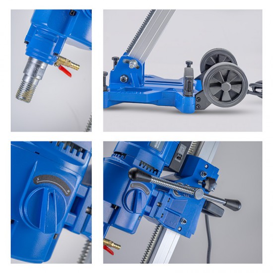 BORMANN Pro BDD2500 Καροτιέρα Με Βάση Υγρής Κοπής 4250W (028413)