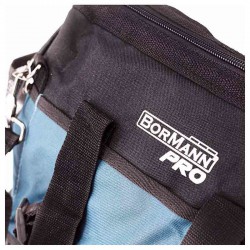 BORMANN Pro BTB3050 Τσάντα Εργαλείων, Μ41xΠ22xΥ32cm,με Λαστιχένιο Πάτο (028987)
