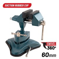 BORMANN BBV1000 Μέγγενη Πολλαπλών Γωνιών 70mm με Βεντούζα (029465)