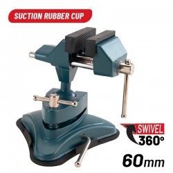 BORMANN BBV1000 Μέγγενη Πολλαπλών Γωνιών 70mm με Βεντούζα (029465)