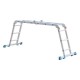 BORMANN Pro BHL5040 Σκάλα Πολυμορφική Αλουμινίου, 4x3 (029601)