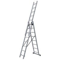 BORMANN Pro BHL5090 Σκάλα Τριπλή, 3X9 5.37m (029656)