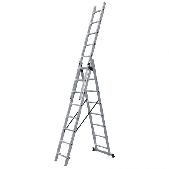 BORMANN Pro BHL5090 Σκάλα Τριπλή, 3X9 5.37m (029656)