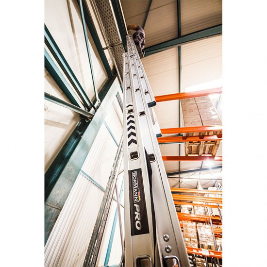 BORMANN Pro BHL5090 Σκάλα Τριπλή, 3X9 5.37m (029656)