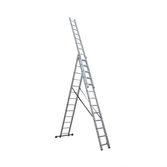 BORMANN Pro BHL5100 Σκάλα Τριπλή, 3X11 6.49M (029663)