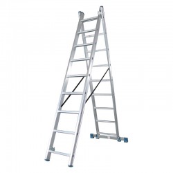 BORMANN Pro BHL5130 Σκάλα Διπλή, 2X9 4M (029694)