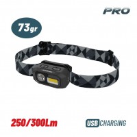BORMANN Pro BPR6030 Φακός Κεφάλης, Επαναφορτιζόμενος (030027)
