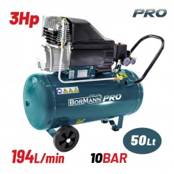 BORMANN Pro BAT5030 Αεροσυμπιεστής Μονομπλόκ 2.5Hp/50L (030805)