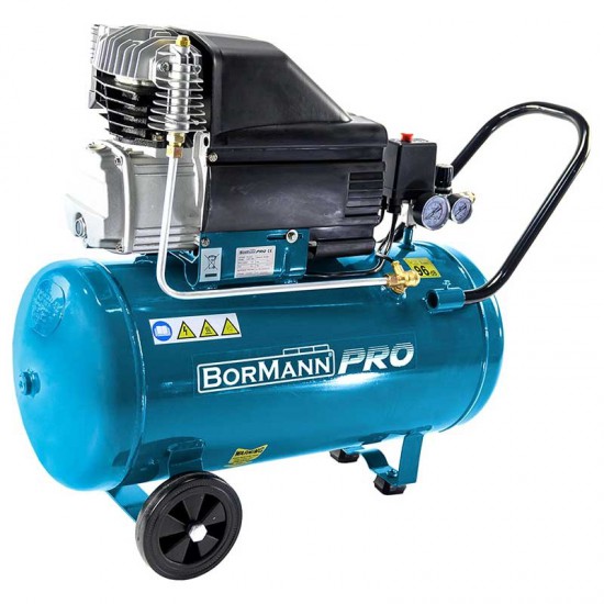 BORMANN Pro BAT5030 Αεροσυμπιεστής Μονομπλόκ 2.5Hp/50L (030805)