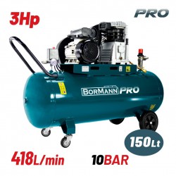 BORMANN Pro BAT5070 Αεροσυμπιεστής Ιμάντα,3Hp/150L (030843)