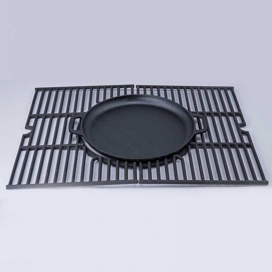 BORMANN Elite BBQ1230 Τηγάνι Μαντεμένιο Φ29.5cm (033158)