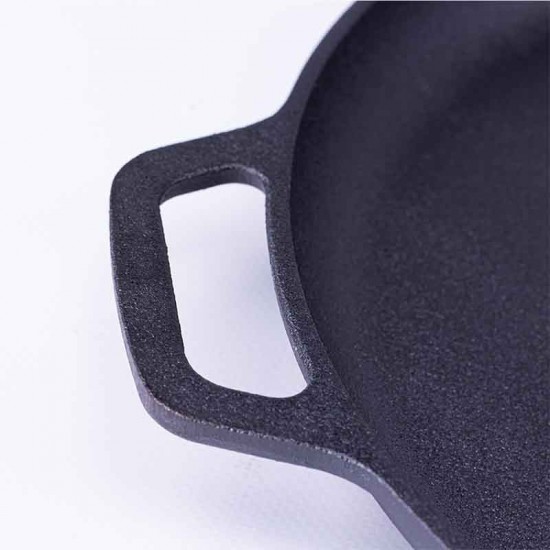 BORMANN Elite BBQ1230 Τηγάνι Μαντεμένιο Φ29.5cm (033158)
