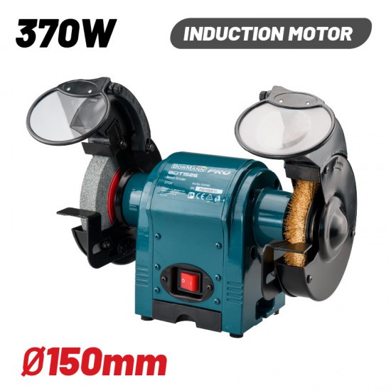 BORMANN Pro BDT1526 Δίδυμος Τροχός 150mm,370W (034360)