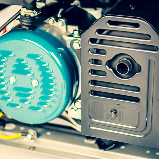 BORMANN Pro BGB6000 Γεννήτρια Βενζίνης 5000W,7kVA,420cc,75dB,AVR,Μίζα,Μπαταρία,Τροχοί (034438)