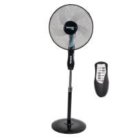BORMANN Elite BFN6020 Ανεμιστήρας Ορθοστάτης 40CM,40W με Τηλεχειριστήριο, Μαύρο (034742)