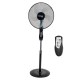BORMANN Elite BFN6020 Ανεμιστήρας Ορθοστάτης 40CM,40W με Τηλεχειριστήριο, Μαύρο (034742)