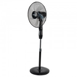 BORMANN Elite BFN6020 Ανεμιστήρας Ορθοστάτης 40CM,40W με Τηλεχειριστήριο, Μαύρο (034742)