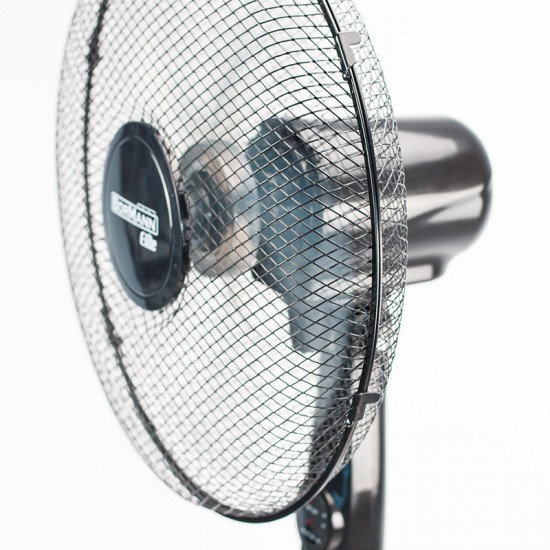 BORMANN Elite BFN6020 Ανεμιστήρας Ορθοστάτης 40CM,40W με Τηλεχειριστήριο, Μαύρο (034742)