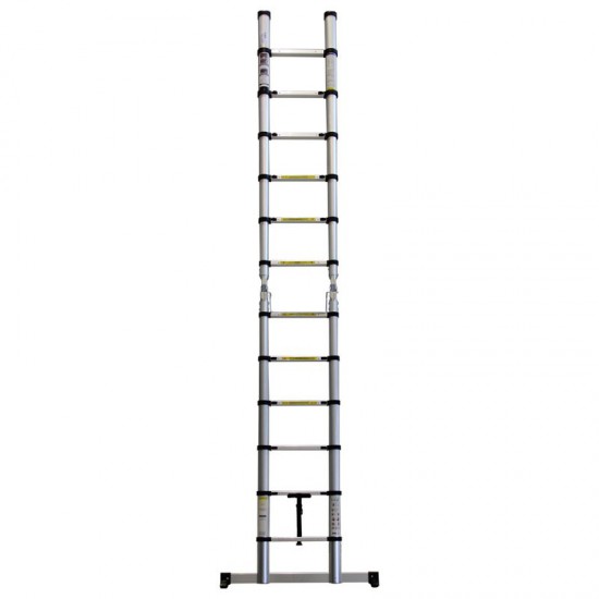BORMANN Pro BHL5720 Σκάλα Τηλεσκοπική Αλουμινίου, 14 Σκαλιά (034865)