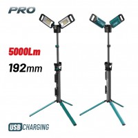 BORMANN Pro BPR6050 Λάμπα Εργασίας Επαναφορτιζόμενη, 5000Lm (035183)