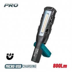 BORMANN Pro BPR6055 Φακός Επαναφορτιζόμενος , 800Lm (035190)
