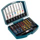 BORMANN Pro BHT1610 Σετ Μύτες & Αντάπτορας,ΑτσάλιS2, 56τεμ (035480)