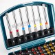 BORMANN Pro BHT1610 Σετ Μύτες & Αντάπτορας,ΑτσάλιS2, 56τεμ (035480)