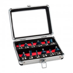 BORMANN Pro BHT1620 Σετ Φρέζες Ρούτερ 8mm,12τεμ (035497)