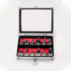 BORMANN Pro BHT1620 Σετ Φρέζες Ρούτερ 8mm,12τεμ (035497)