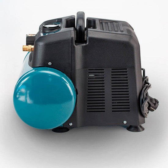 BORMANN Pro BAT5100 Αεροσυμπιεστής Oil-Less 1.5Hp/6Lt (035541)