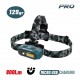 BORMANN Pro BPR6065 Φακός Κεφάλης Επαναφορτιζόμενος Διπλής Λειτουργίας, 800Lm (035558)