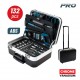 BORMANN Pro BHT5210 Εργαλεία Σετ 132τεμ,Cr-V Σε Τροχήλατη Βαλίτσα ABS (035800)