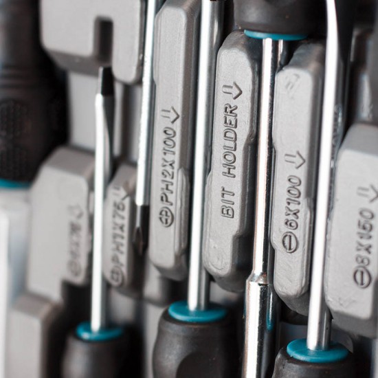 BORMANN Pro BHT5210 Εργαλεία Σετ 132τεμ,Cr-V Σε Τροχήλατη Βαλίτσα ABS (035800)