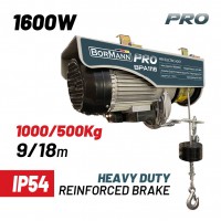 BORMANN Pro BPA1118 Ηλεκτρικό Παλάγκο 1000Kg (036227)